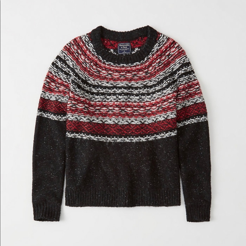 Abercrombie & Fitch Holiday Pattern Sweater